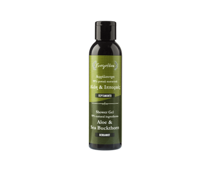 natuurlijke douchegel bergamot evergetikon