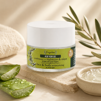 Aloe Vera Gel – Pflegt, spendet Feuchtigkeit & beruhigt die Haut - Evergetikon