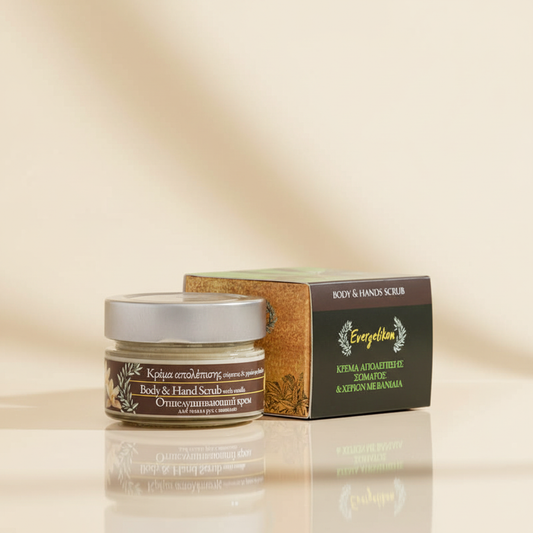 Evergetikon Body & Hand Scrub – luxe hoofdafbeelding