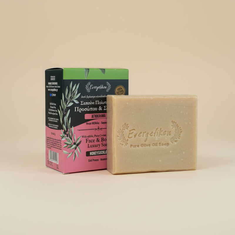 Evergetikon Honeysuckle Soap – Luxe Hoofdafbeelding
