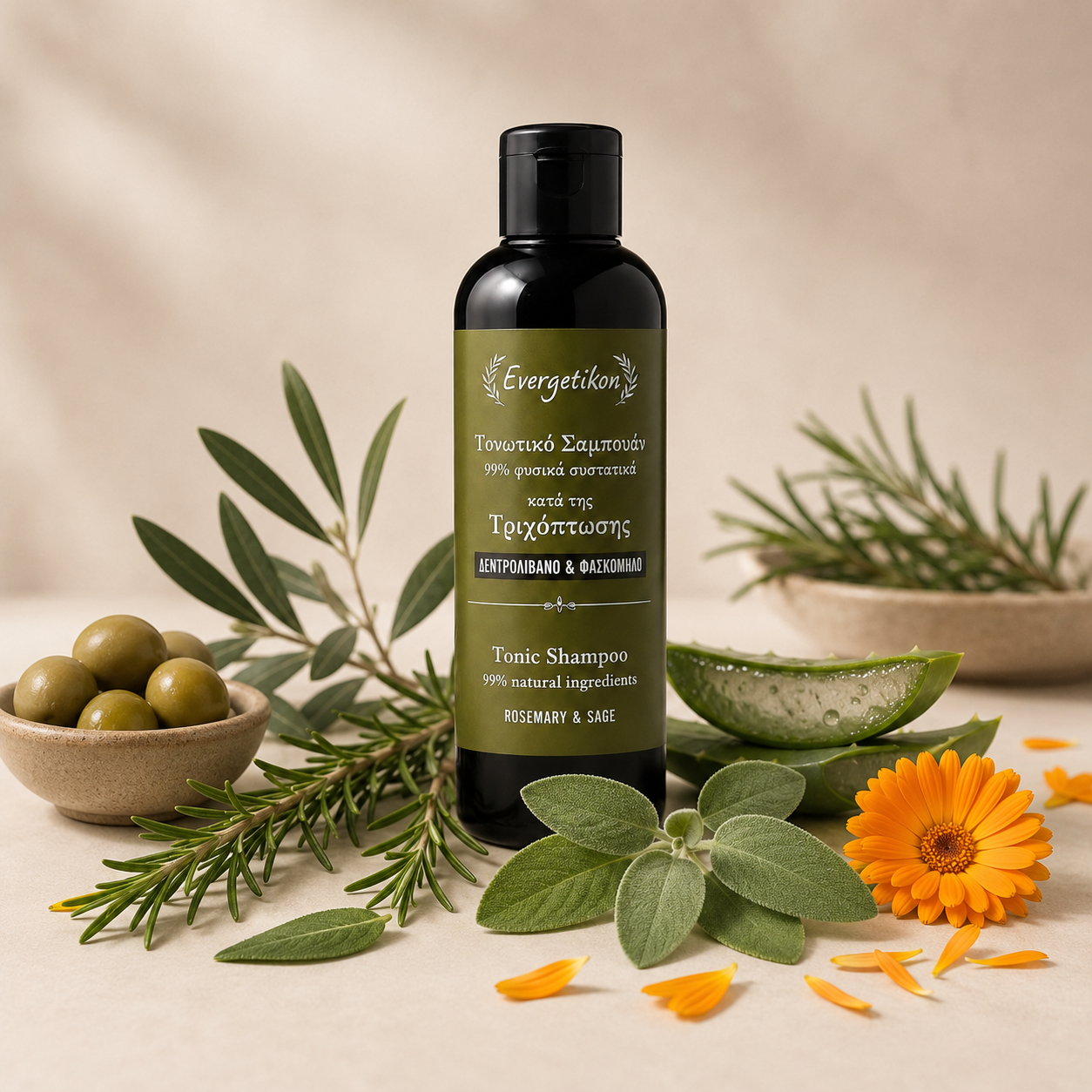 Rozemarijn Shampoo – Natuurlijk & Zonder Siliconen