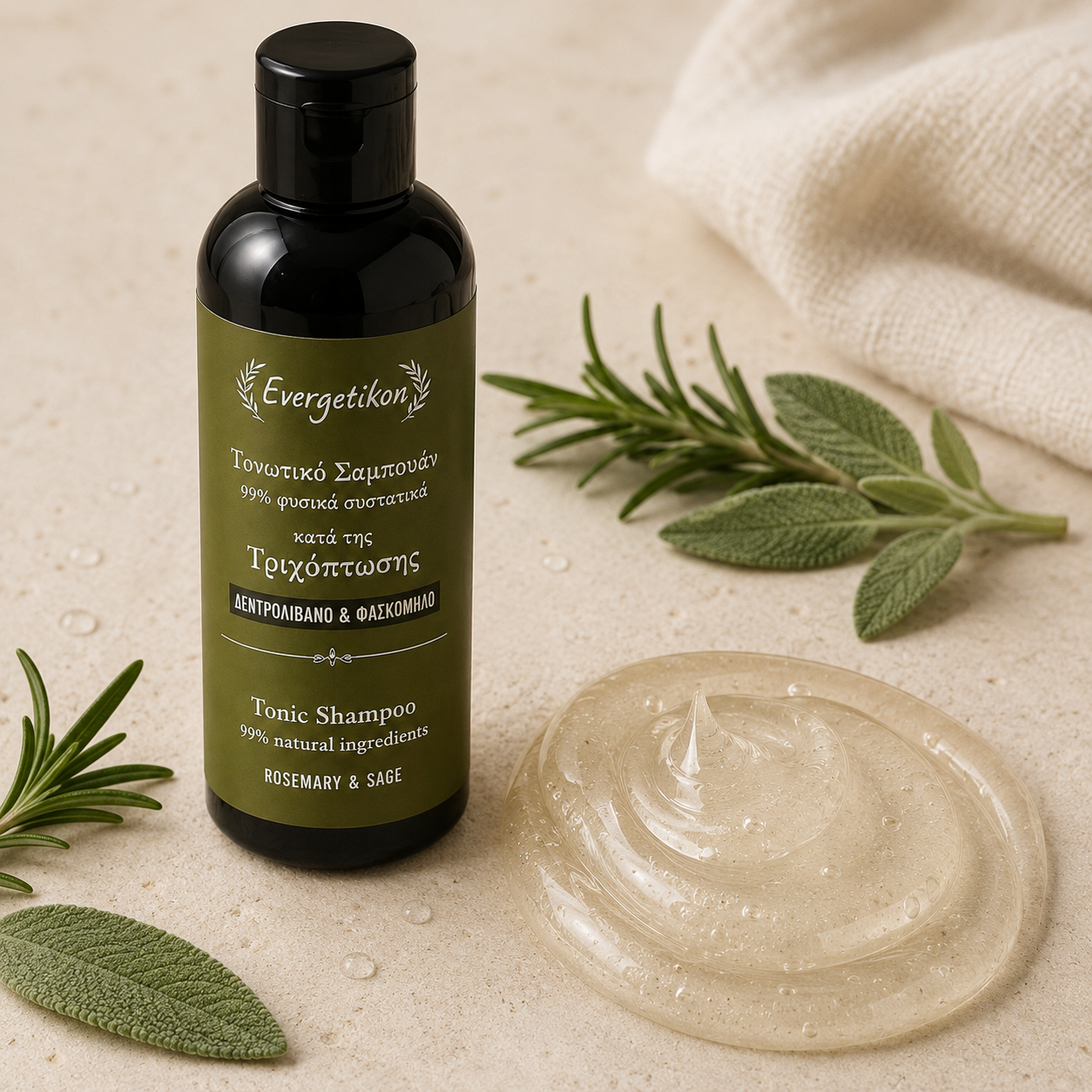 Rozemarijn Shampoo – Natuurlijk & Zonder Siliconen