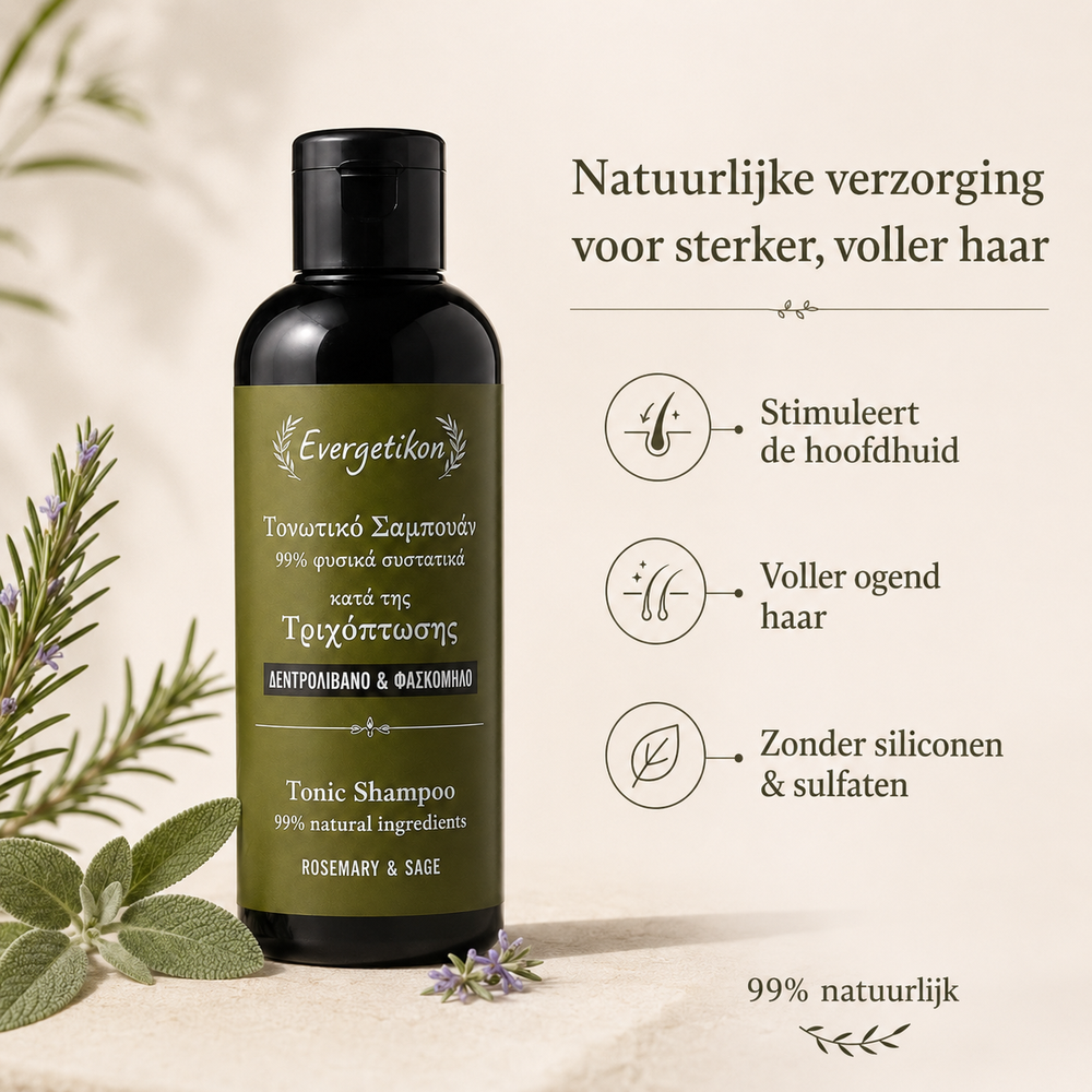 Rosmarin Shampoo Evergetikon – Natürlich & Silikonfrei