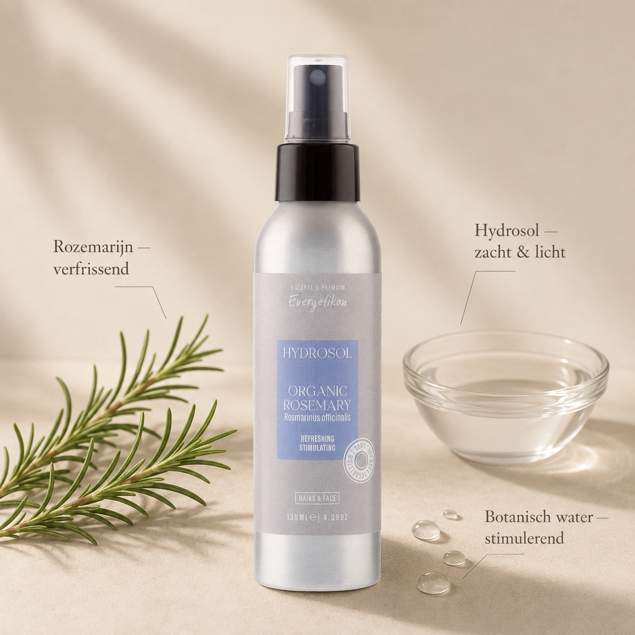 Rosmarinwasser - Hydrolat - Evergetikon