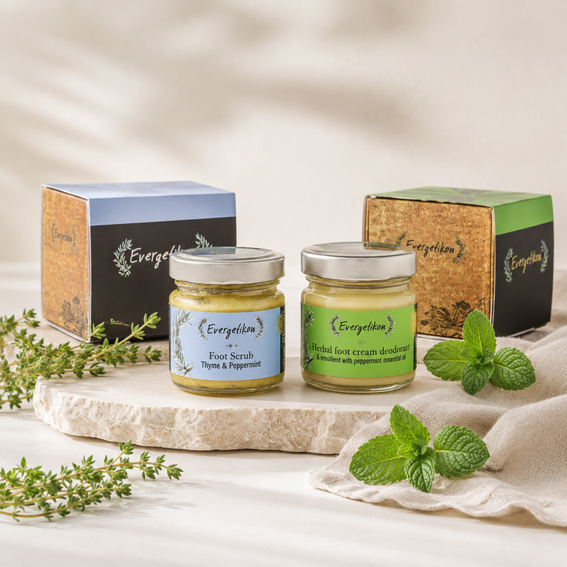Fußcreme+ Fußpeeling