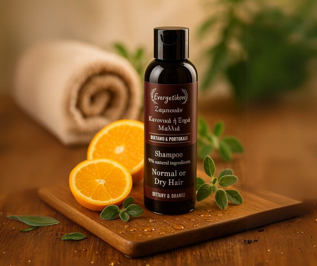 natürliches Shampoo für trockenes Haar